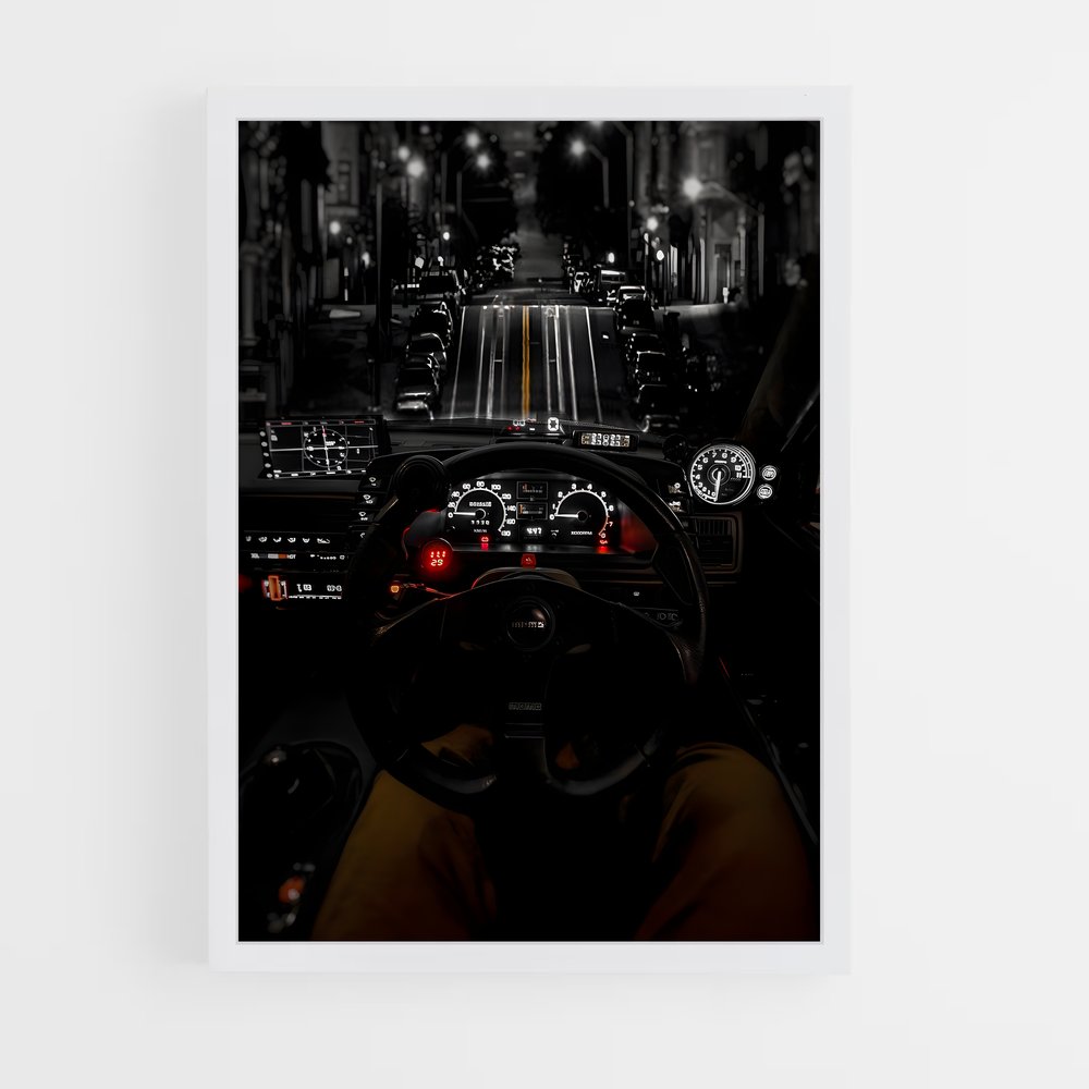 Poster Swift gti élégant – affiche Suzuki (vue 3)